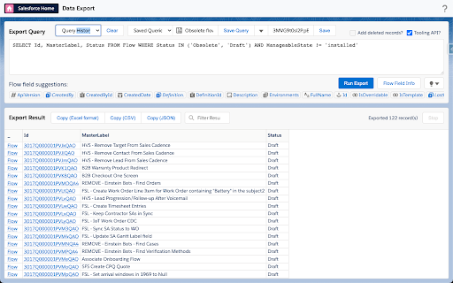 Salesforce Inspector Reloaded screenshot