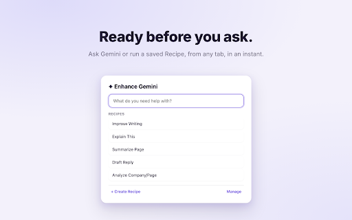 Enhance Gemini - Prompt Like an Engineer screenshot
