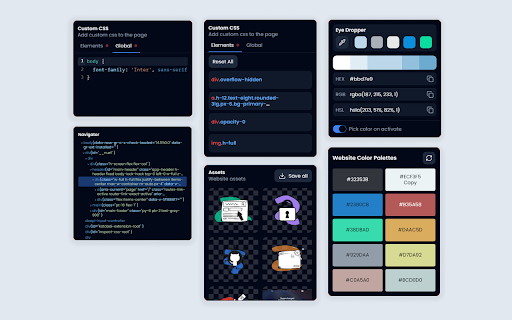 Inspect CSS screenshot