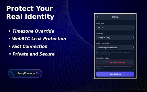 ProxyConnector Pro - HTTP/HTTPS/SOCKS5 Proxy screenshot
