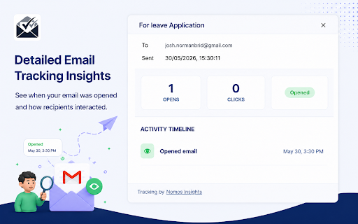Free Unlimited Email Tracker for Gmail, No Signature | TrackMailBox screenshot