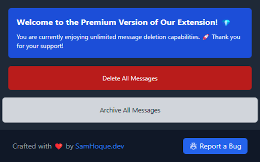 Delete Facebook Messages screenshot