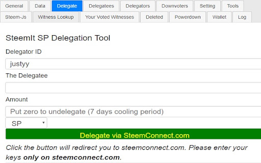 Steem Tools screenshot