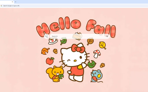 Hello Fall Hello Kitty Live Wallpaper screenshot