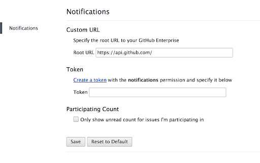Notifier for GitHub screenshot