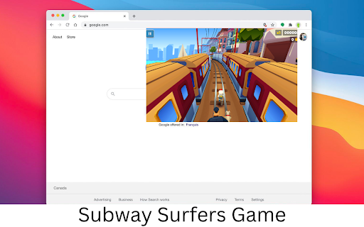 Subway Surfers Game screenshot