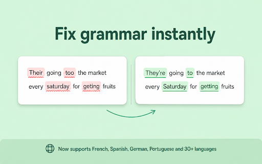 Fix Grammar screenshot