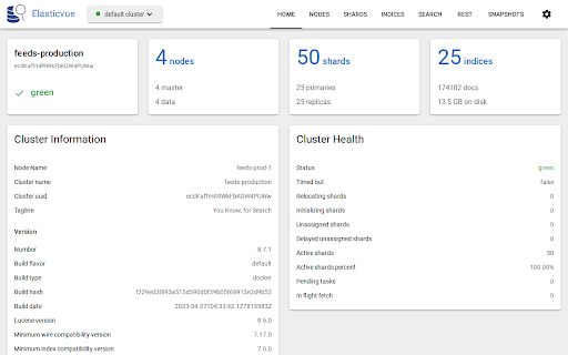 Elasticvue screenshot