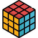 Online 3D Rubik's Cube Simulator icon
