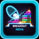 Breakout Nova — Neon Brick Breaker with Boss Stages icon