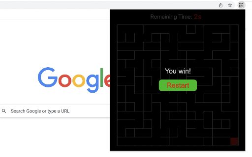 Maze screenshot