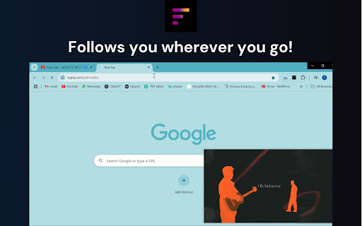 Floater: Watch Any Video in a Resizable Floating Window screenshot