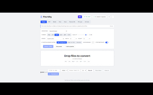 Foundry · Local File Converter screenshot