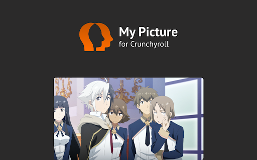 MyPicture for Crunchyroll: custom profile screenshot