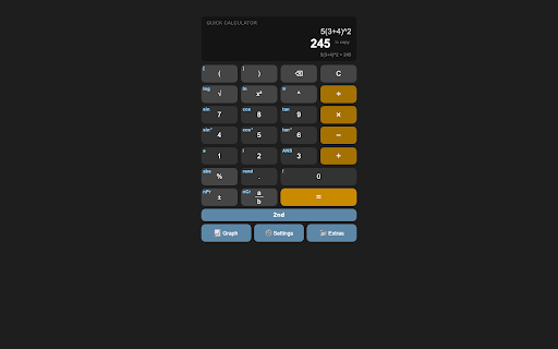 TheQuickCalculator screenshot