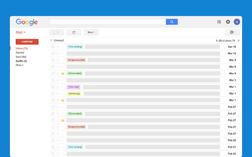 Simple Gmail Notes screenshot