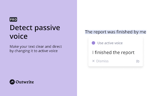 Outwrite — Grammar checker & rewrite tool screenshot