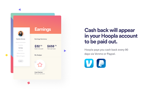 Hoopla Extension screenshot