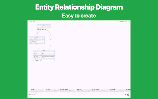ER Diagram AI screenshot