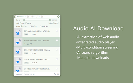 AIX Downloader(Picture/Video/Music) screenshot