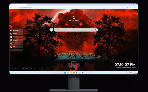 Stranger Things Season 5 Live Wallpaper screenshot
