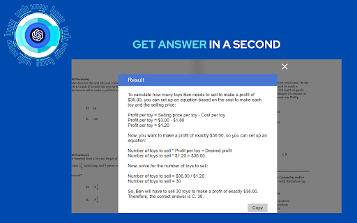 GPT EXAM VISION screenshot