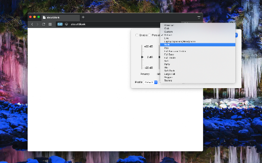 Audio Equalizer and Amplifier screenshot