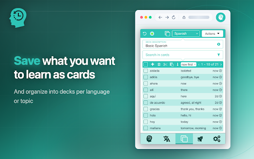 Rememberry - Translate and Memorize with Flashcards screenshot