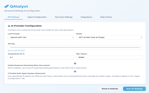 QAtalyst - AI Test Case Generator screenshot