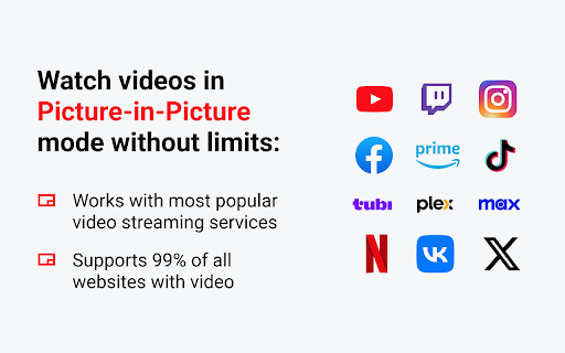 Picture-in-Picture Floating Video Player screenshot