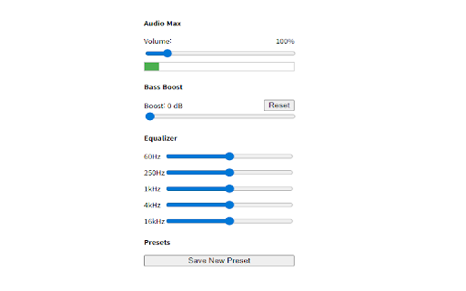 Audio Max screenshot