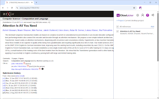 Citavi Picker screenshot