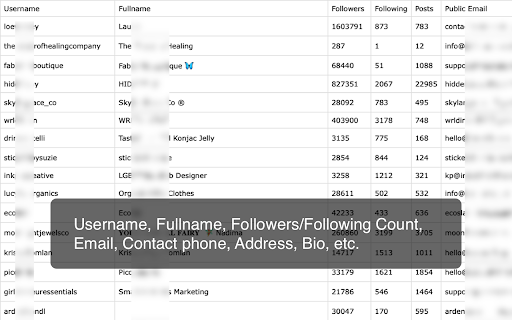 GrowLead - Email Extractor and Scraper for IG screenshot