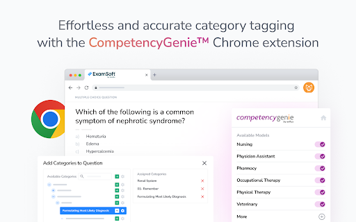 CompetencyGenie™ screenshot