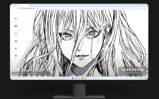 Chainsaw Man Girls Live Wallpaper screenshot
