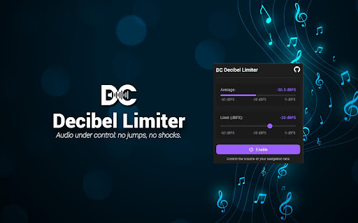 Decibel Limiter screenshot