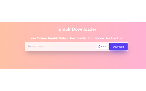 Tumblr Video Downloader screenshot