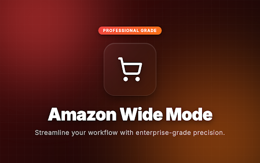 Amazon Wide Mode & Product Enhancer screenshot