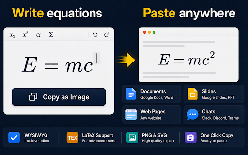 Equation Editor screenshot