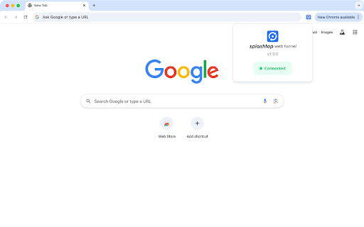 Splashtop Web Tunnel screenshot