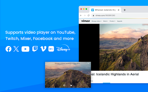 Picture in Picture Player - Floating Video screenshot