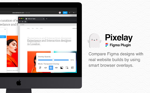 Pixelay for Figma screenshot