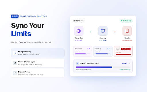 StayFree - Website Blocker, Web Usage Stats, Shorts Blocker screenshot