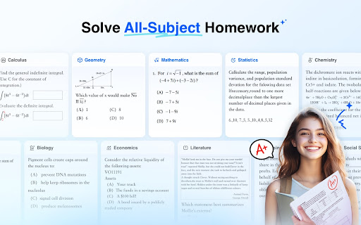 QuestionAI Homework Powered AI Assistant screenshot