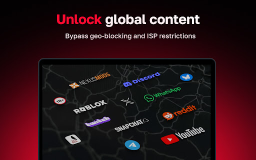 ЮБуст - VPN для YouTube. Обход блокировки Ютуб без ВПН. VPN для браузера screenshot