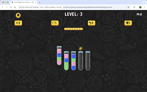 Color Water Sort 3D Game - Free - Offline available - No ads screenshot
