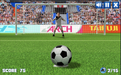 Soccer Penalty Kick Unblocked Game screenshot