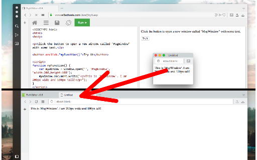 Single Window (open links in active window) screenshot
