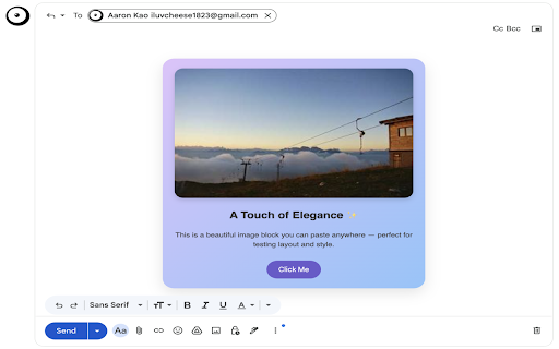 InstantReply Buttons for Gmail screenshot