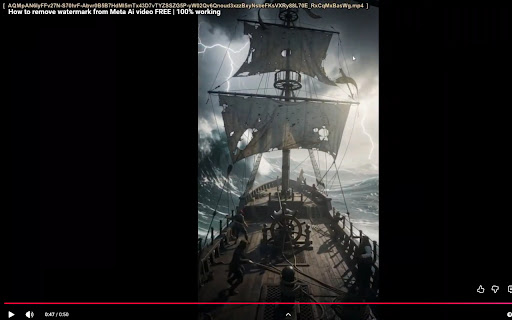 FREE & Bulk Meta AI Video Downloader. screenshot